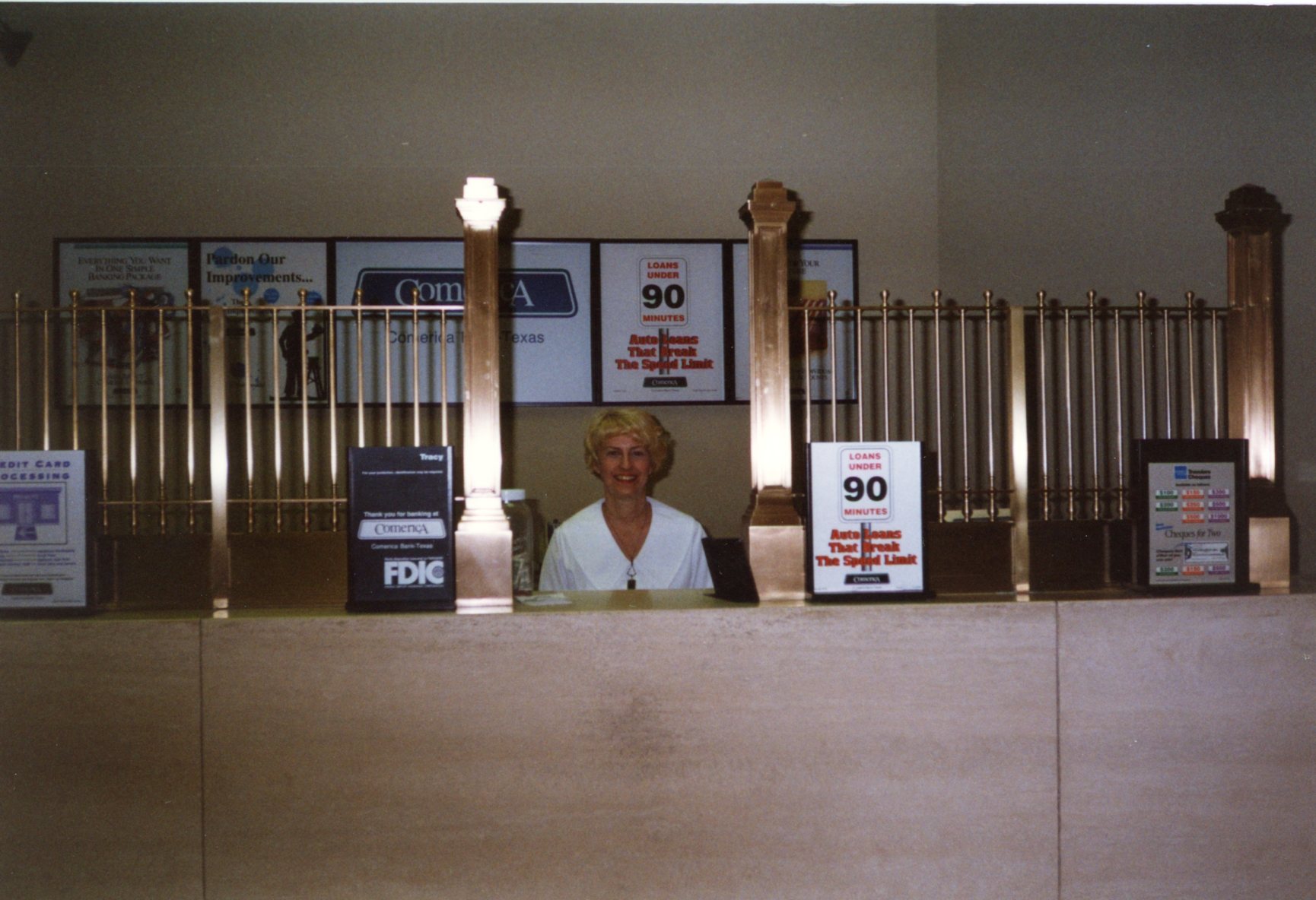 1994 95 Tracy At Comerica Bank 3